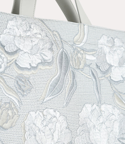 Large Floral Bouquet Tote