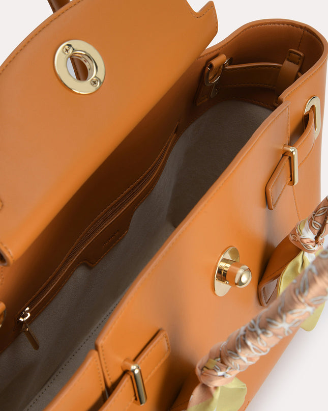 Trapeze Top Handle Bag