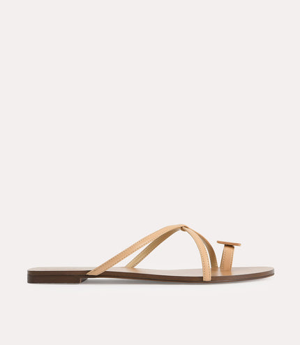 Marbled Toe Loop Sandals