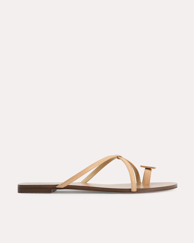 Marbled Toe Loop Sandals