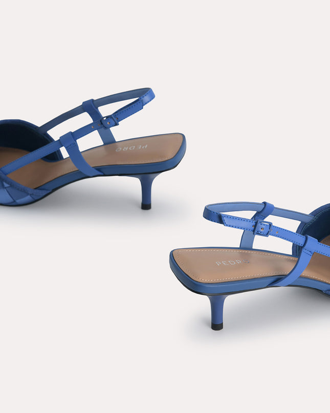 Woven Satin Pumps