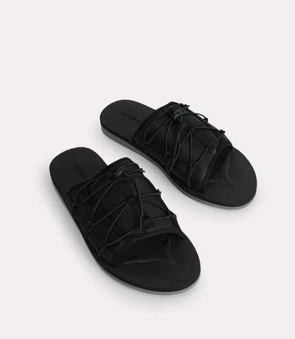 Nylon Slip-On Sandals