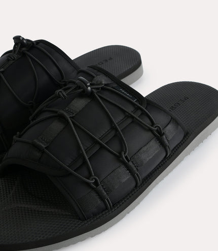 Nylon Slip-On Sandals