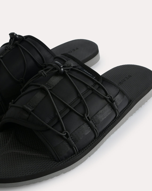 Nylon Slip-On Sandals