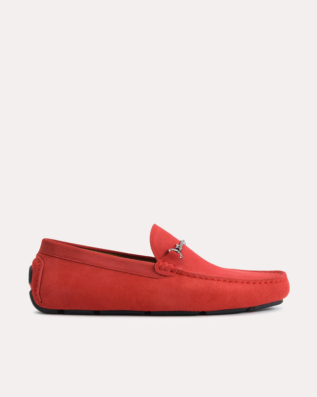 Leather Moccasins with Bit Detailing