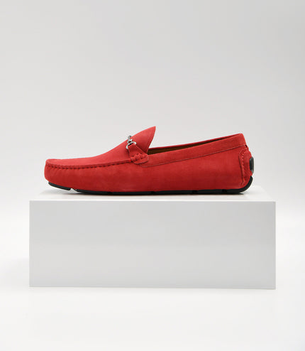 Leather Moccasins with Bit Detailing
