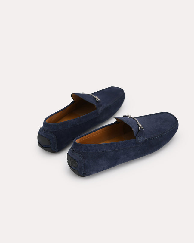 Leather Moccasins with Bit Detailing