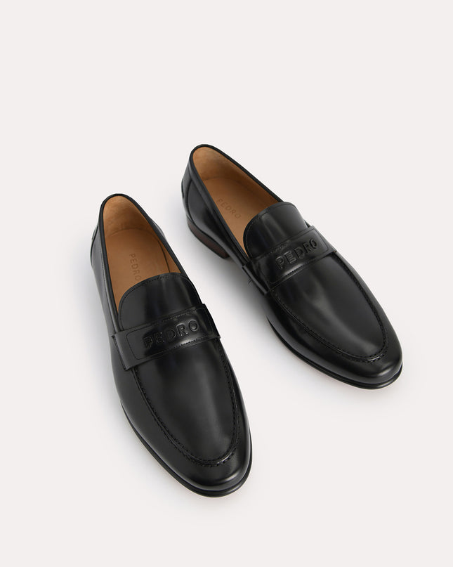 Burnished Leather Loafers
