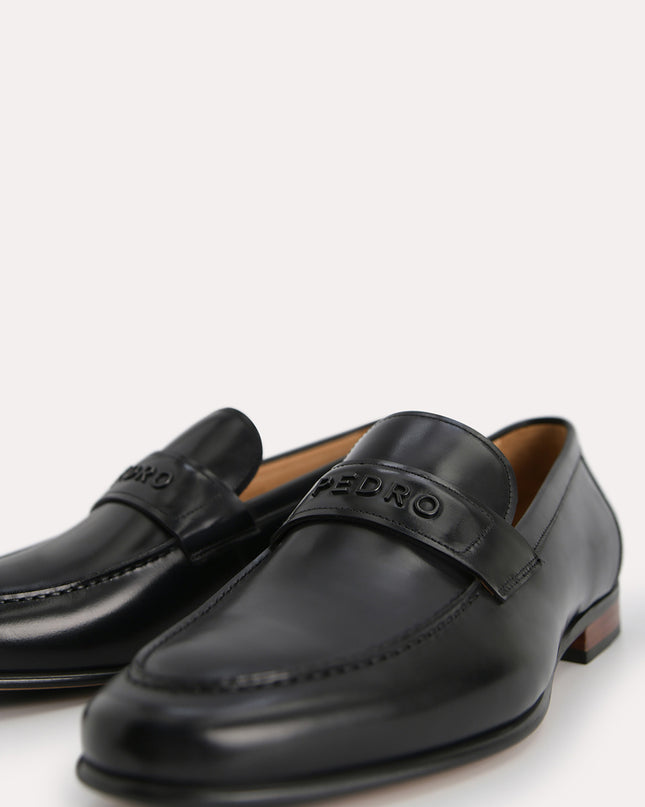 Burnished Leather Loafers