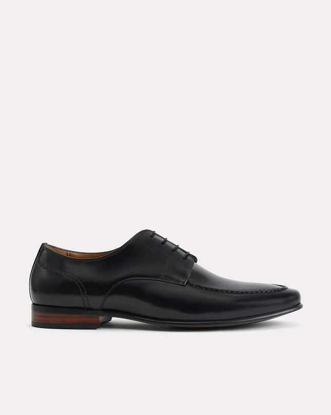 Burnished Leather Derby Shoes