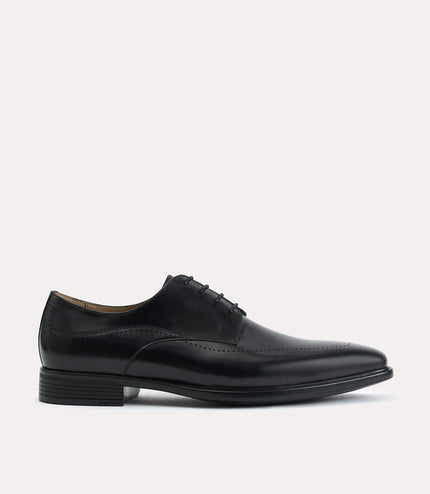 Burnished Leather Derby Shoes