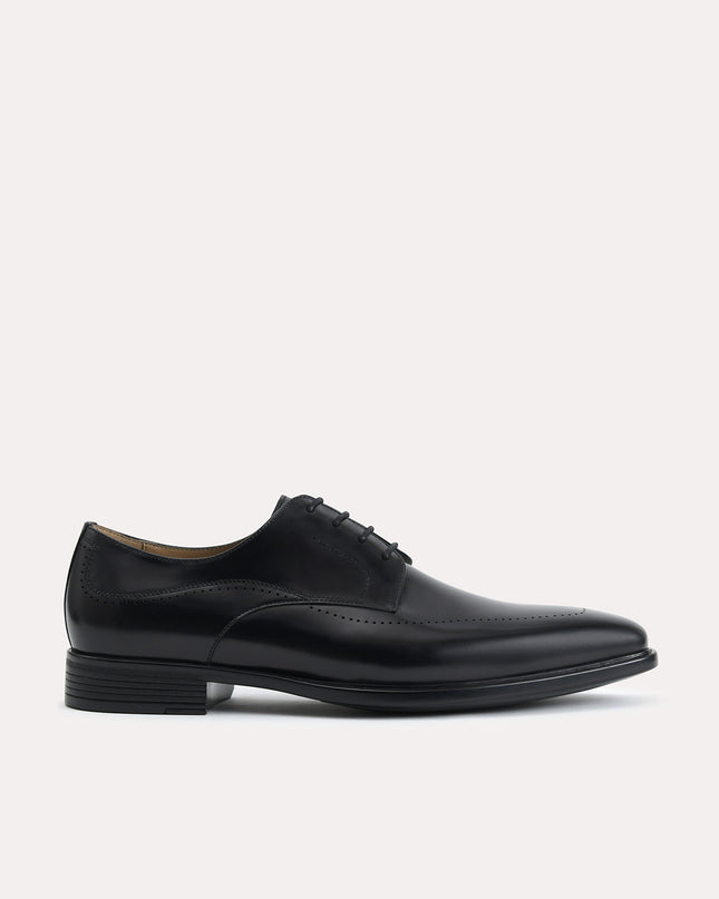 Burnished Leather Derby Shoes