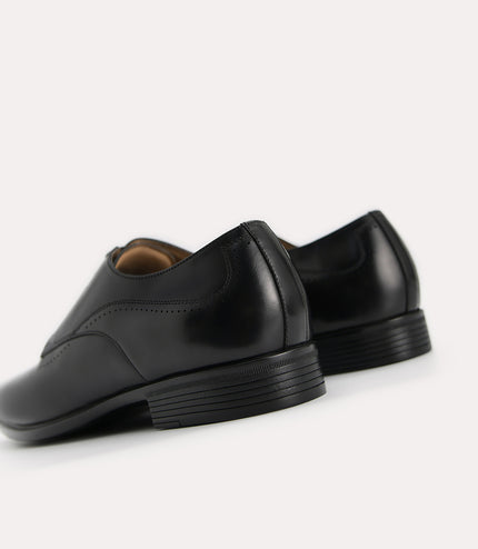 Burnished Leather Derby Shoes