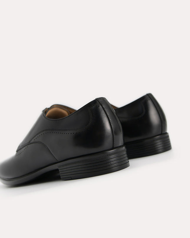 Burnished Leather Derby Shoes