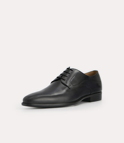 Burnished Leather Derby Shoes