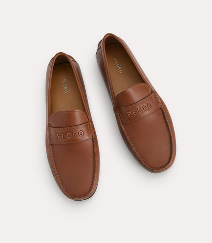 Burnished Leather Moccasins