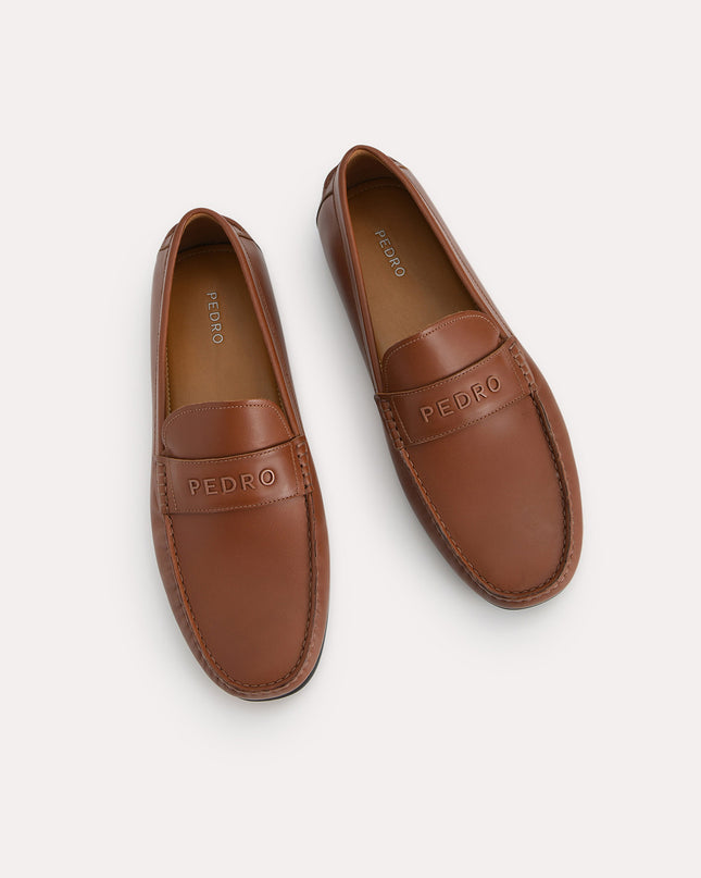 Burnished Leather Moccasins