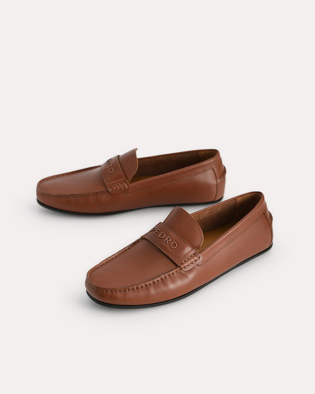 Burnished Leather Moccasins
