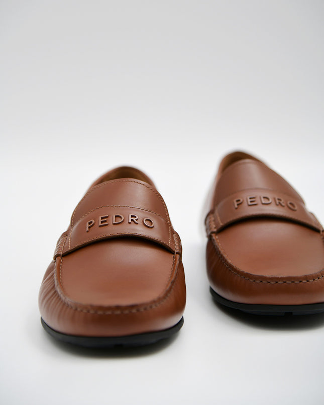 Burnished Leather Moccasins
