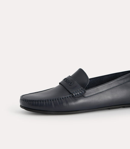 Burnished Leather Moccasins