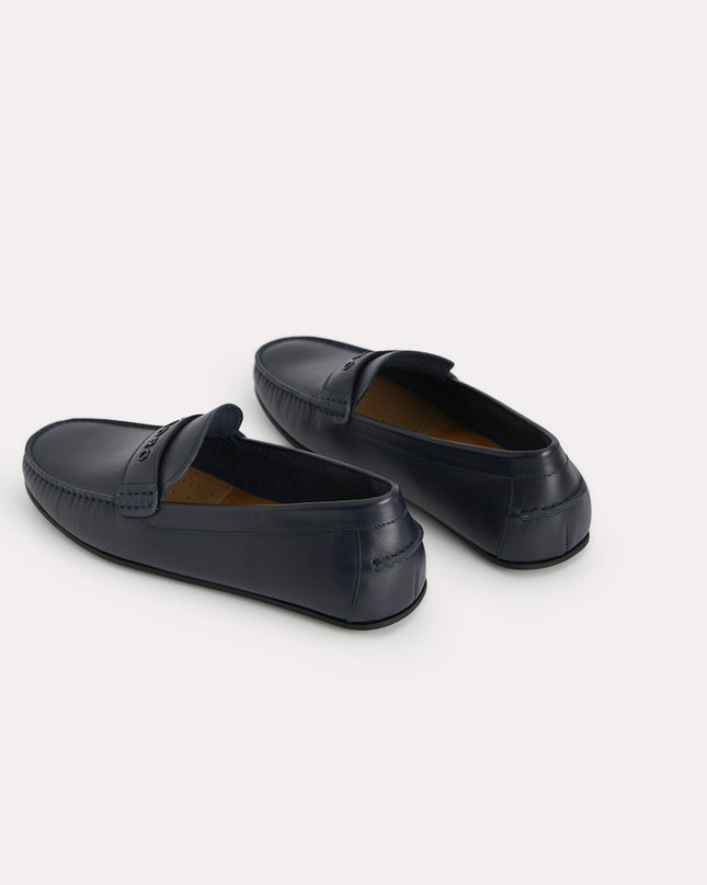 Burnished Leather Moccasins