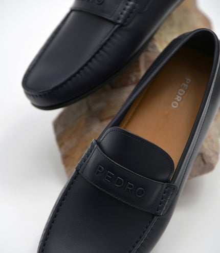 Burnished Leather Moccasins