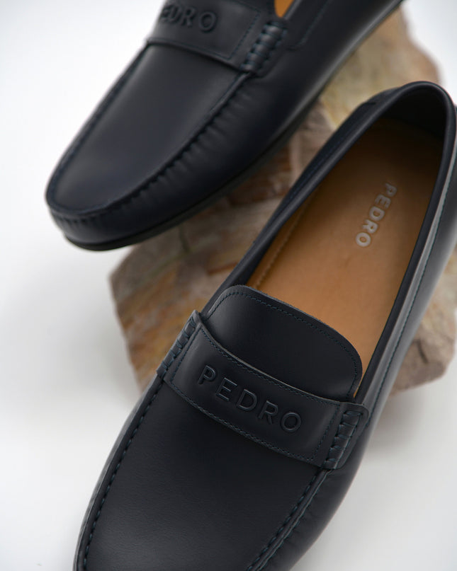 Burnished Leather Moccasins