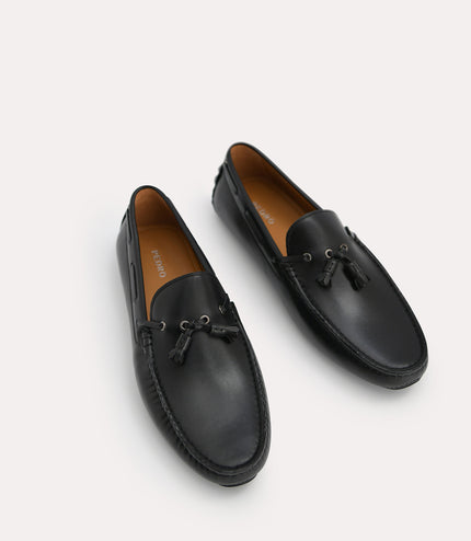 Tasselled Leather Moccasins