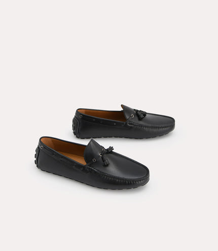 Tasselled Leather Moccasins