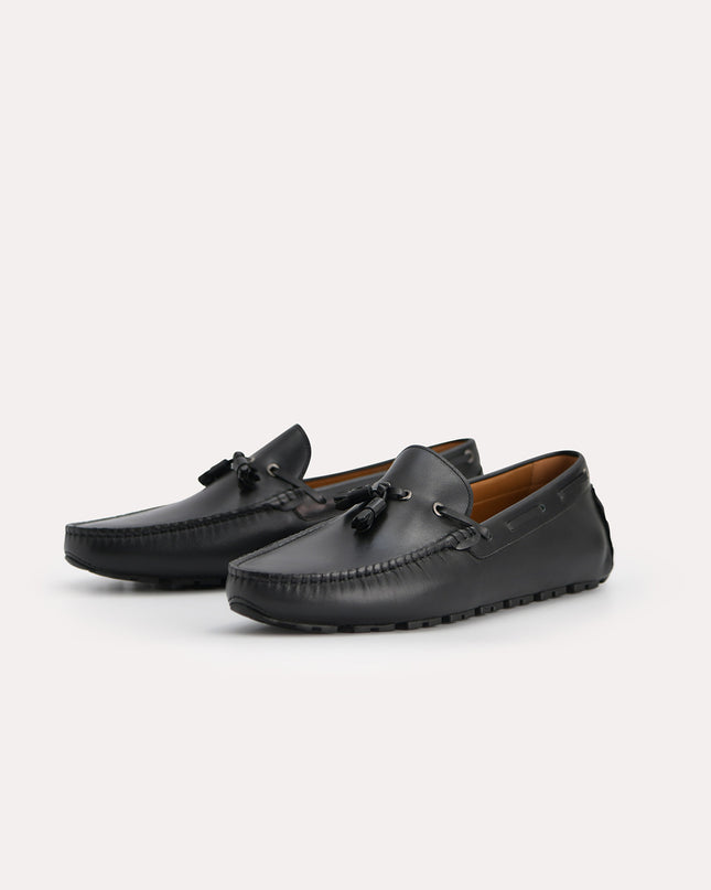 Tasselled Leather Moccasins