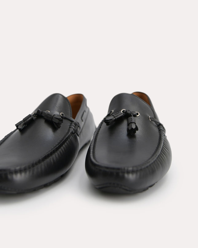 Tasselled Leather Moccasins