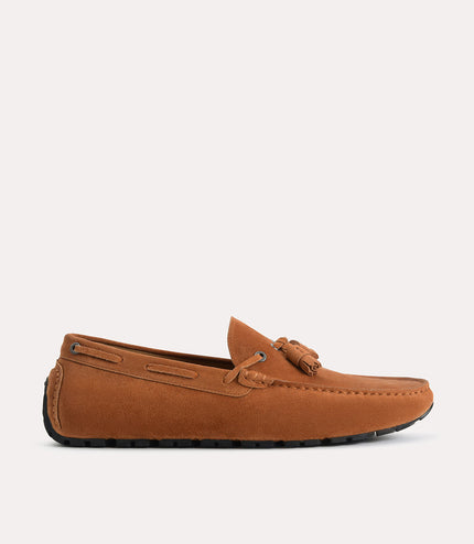 Tasselled Leather Moccasins