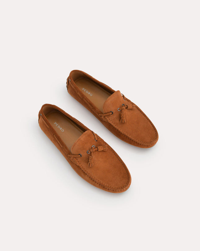 Tasselled Leather Moccasins