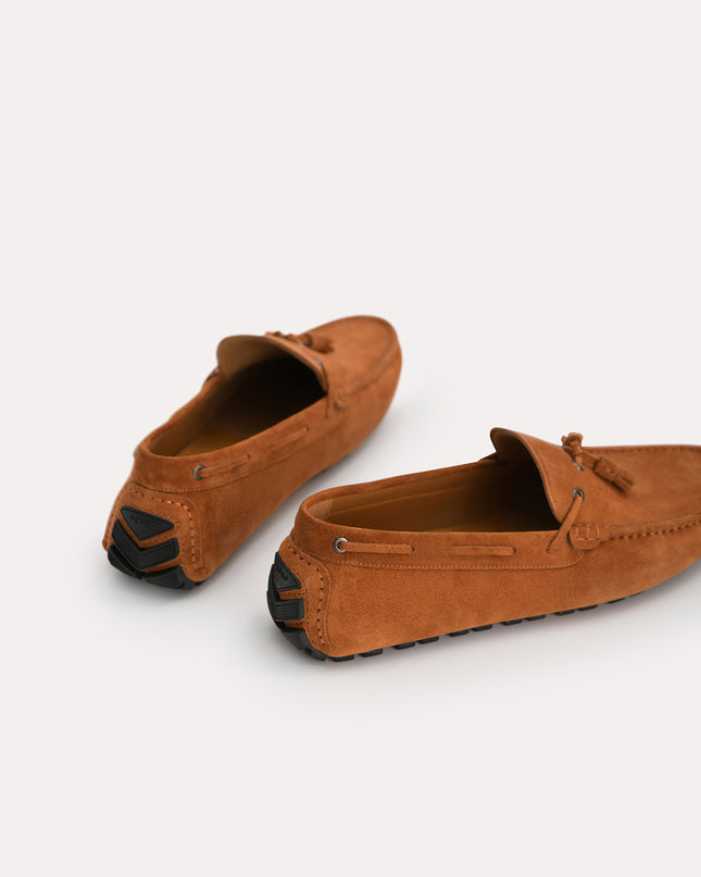 Tasselled Leather Moccasins