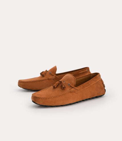 Tasselled Leather Moccasins