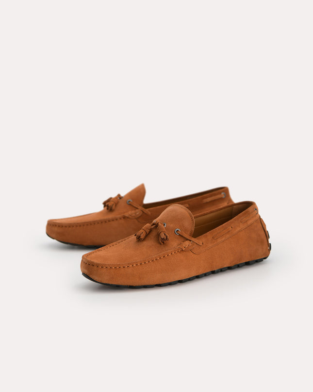 Tasselled Leather Moccasins
