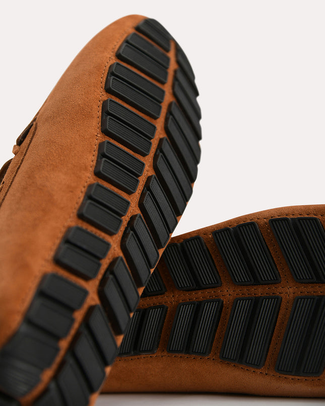 Tasselled Leather Moccasins