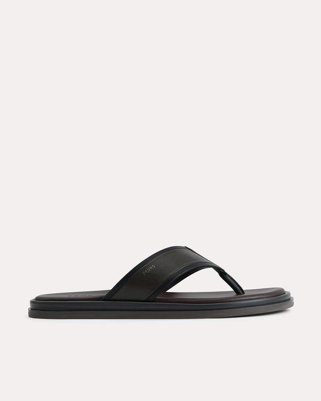Two-Tone Thong Sandals