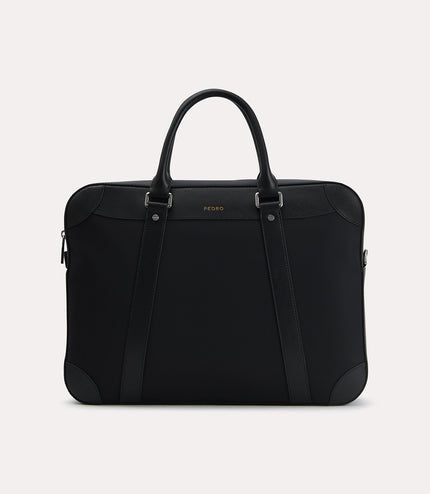 Textured Briefcase