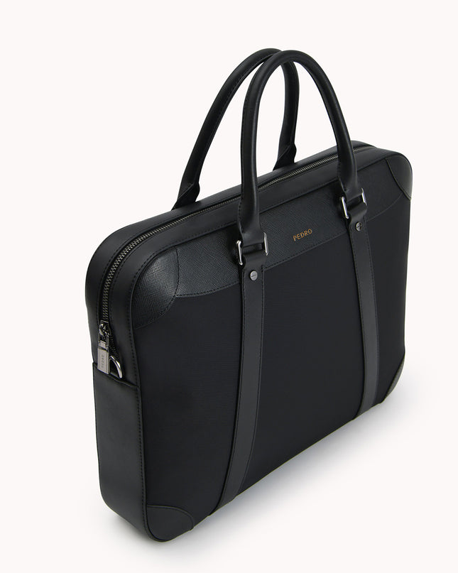 Textured Briefcase