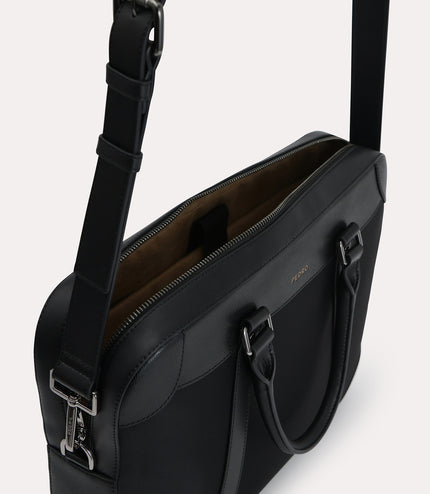 Textured Briefcase