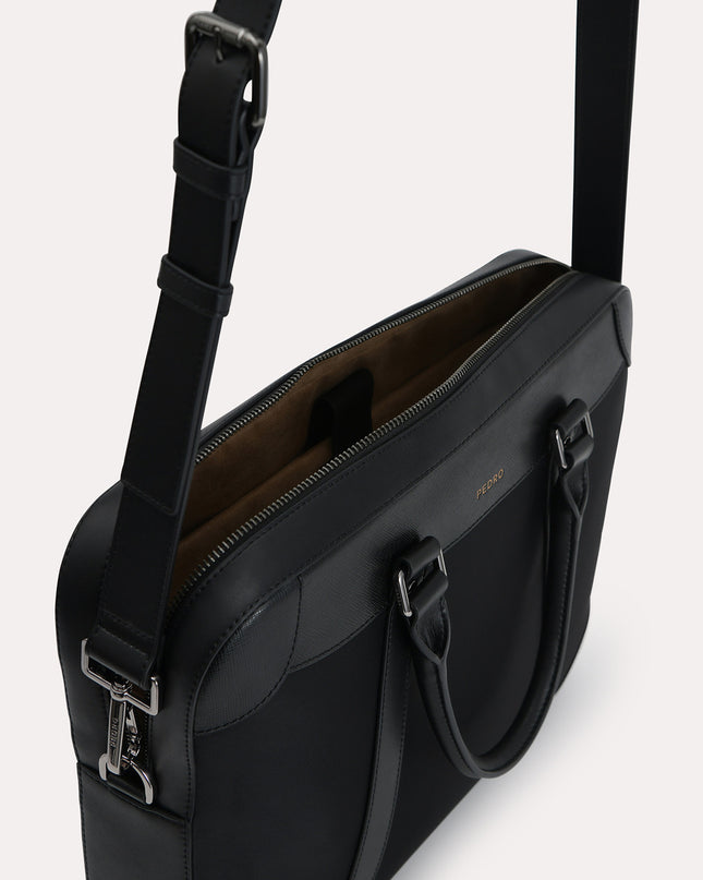 Textured Briefcase