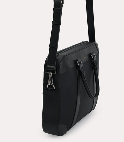 Textured Briefcase
