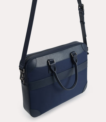 Textured Briefcase