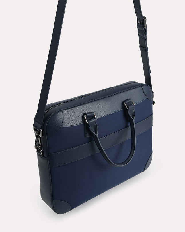 Textured Briefcase