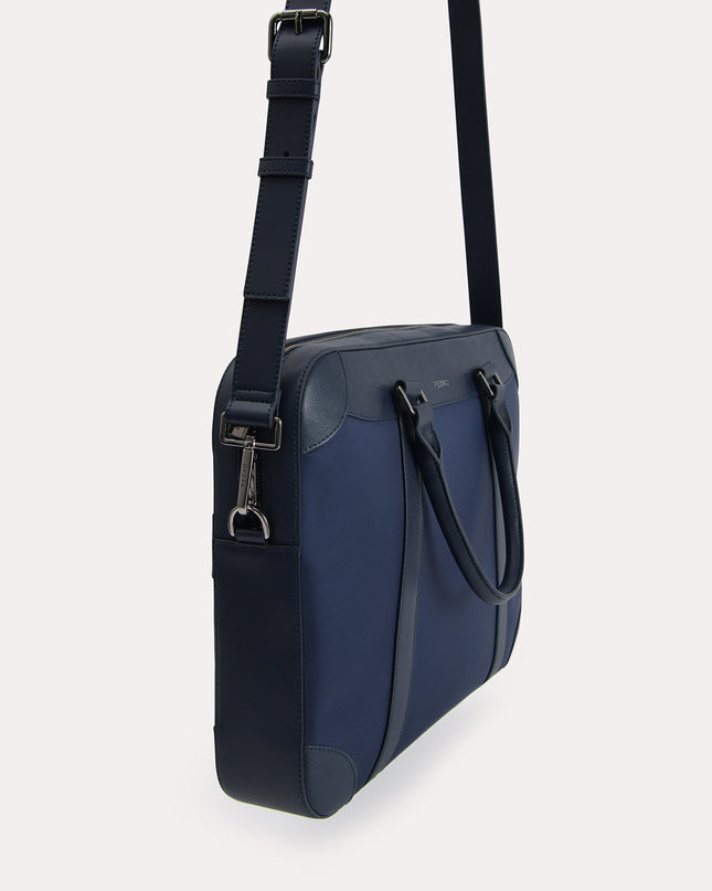 Textured Briefcase