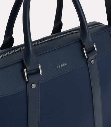Textured Briefcase
