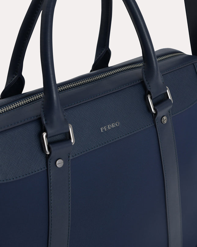 Textured Briefcase
