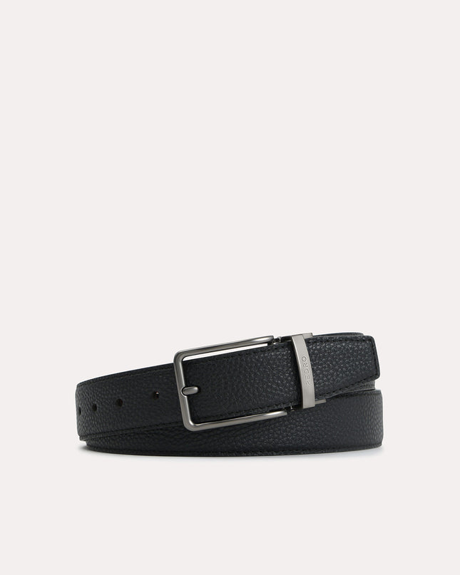 Leather Reversible Pin Belt