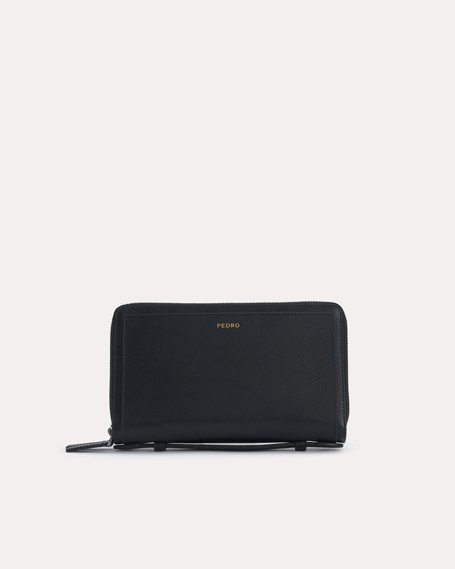 Textured Leather Travel Organiser